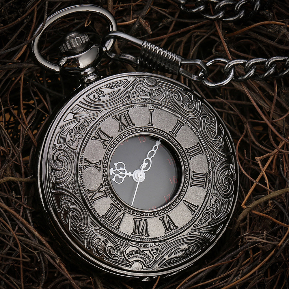 pocket watch black