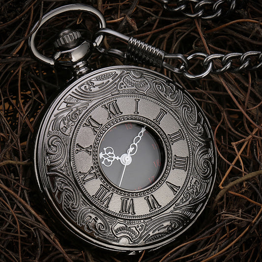 pocket watch black